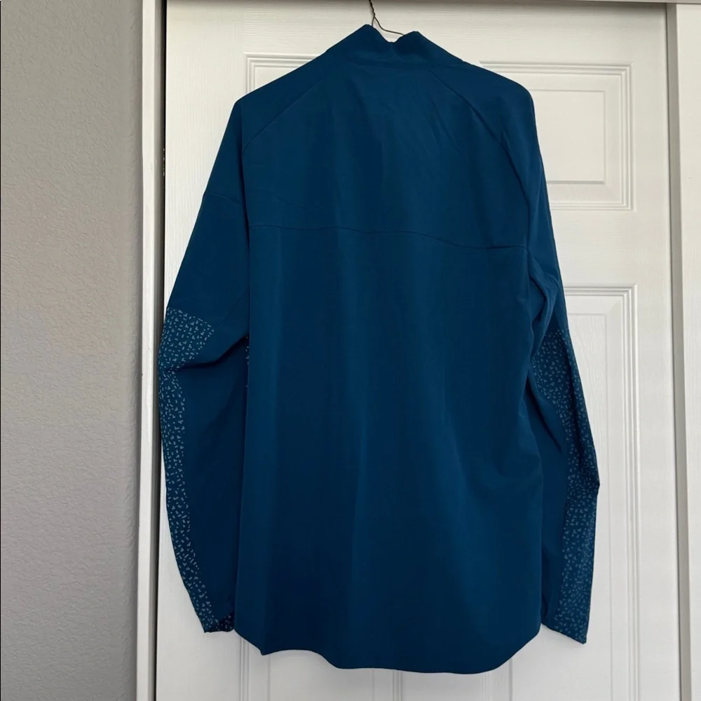 NWT adidas Energy Running ClimaStorm Jacket - Teal Blue - Size large - Picture 5 of 7